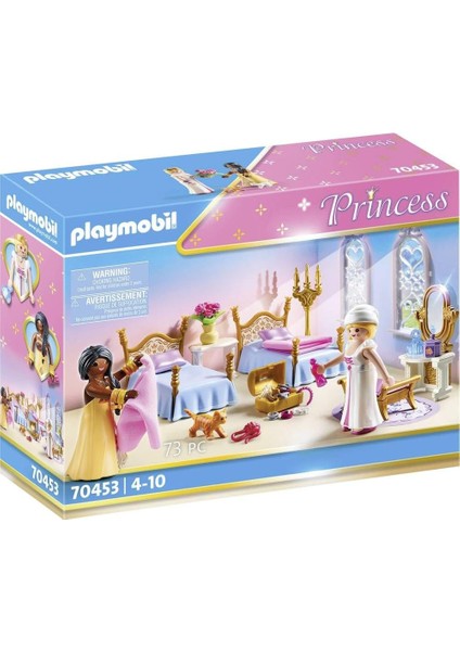 70453 Prenses Kraliyet Yatak Odası, Prensler ve Için Büyülü Dünya,, Yaratıcı Rol Yapma, Oyun Seti 4 Yaş ve Üzeri Çocuklar Için Uygundur