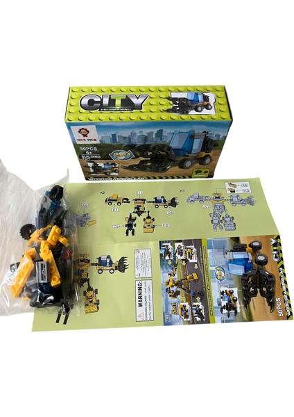 Araç Oyuncakları 50 Parçalı