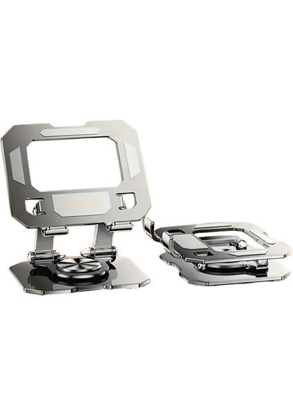 Taşınabilir Alüminyum Tablet Standı – 360° Ayarlanabilir, Katlanabilir ve Ergonomik Tablet Tutucu, Ipad,, ve Tüm 7”-13” Tabletler Için Uyumlu