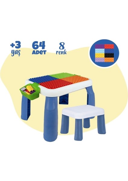 Çocuk Aktivite Masa ve Tabure Seti