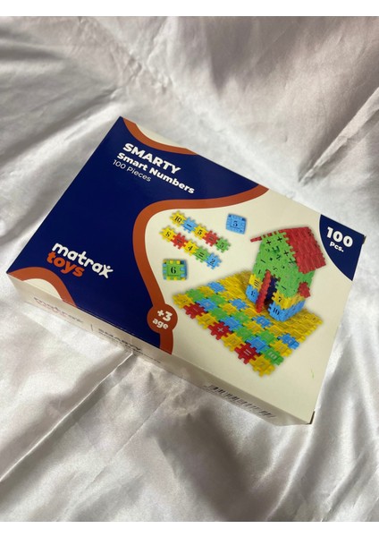 Matrax Toys Numbers 100 Parça – Sayı ve Şekil Öğrenme Eğitici Blok Seti fırsatları