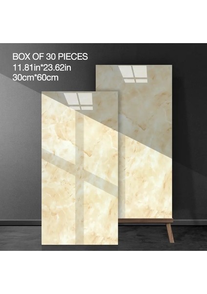 Sarı Mermer Desenli Alüminyum Plastik Duvar Sticker fiyatları