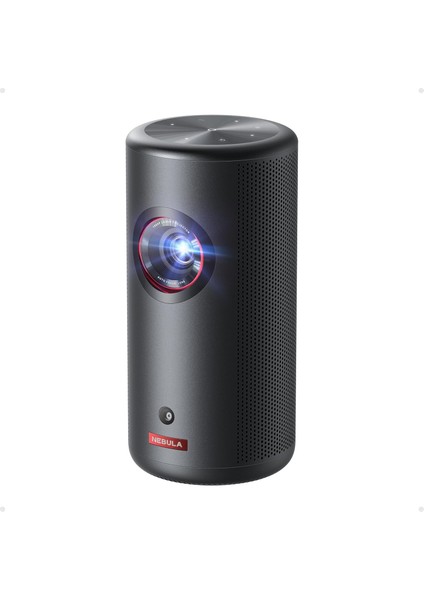 Capsule 3 Laser 1080P, Wifi ve &apos;lu Mini Akıllı Tv Projektörü, Dolby, Teknolojisi, Otomatik Odaklama, 120 Inç Resim, 2.5h Dahili Pil