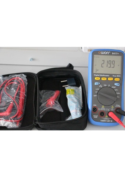 B41T+ El Tipi Multimetre True Rms Bluetooth 4 1/25 Digit fırsatları