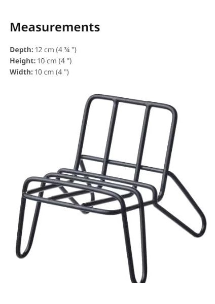 Alaşımlı Çelik Krubbet Cep Telefonu Tutucu, Siyah fiyatları