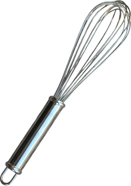Paslanmaz Çelik Metal Saplı El Çırpıcısı
