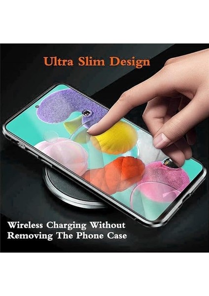 P20 Lite Uyumlu Önü ve Arkası Temperli Cam, Manyetik Adsorpsiyon Darbeye Dayanıklı Kapak, Metal Tampon Güçlü Mıknatıslar (Siyah, P20 Lite) modelleri