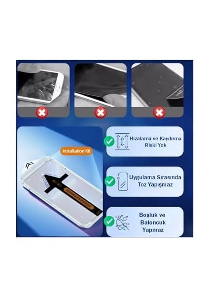 15 Pro Max Ekran Tam Kaplayan Cam Otomatik Hizalamalı Toz Önleyici Ekran fiyatları