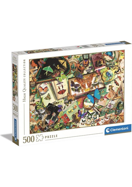 - 35125-500 Parça Hq Yetişkin Puzzle - The Butterfly Collector