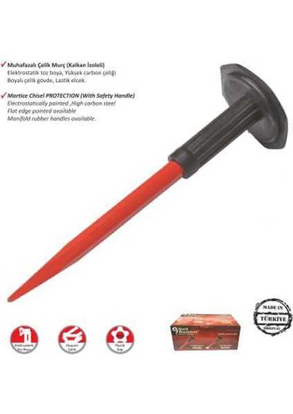 Muhafazalı (Korumalı) Murç 30 cm ( Lisinya )