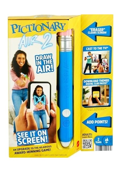 Games Pıctıonary Aır™ 2 Çocuklar, Yetişkinler ve Oyun Geceleri Için Pictionary Air 2 Oyunu HNT74 modelleri