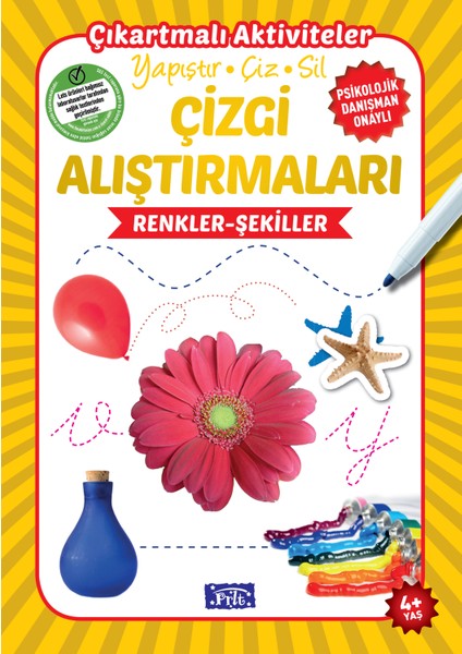 Renkler-Şekiller - Çizgi Alıştırmaları