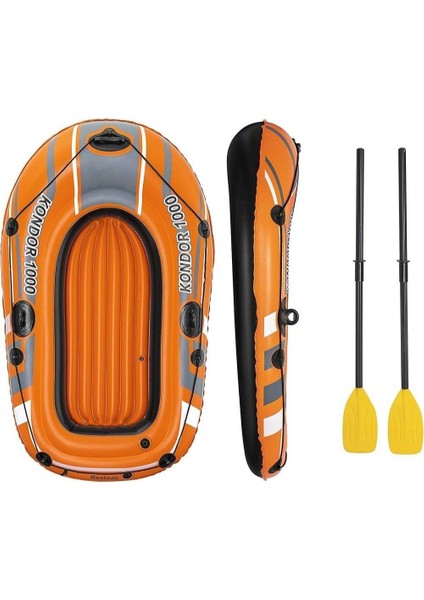 Tek Kişilik Bot Hydroforce 155 x 97 cm Bestway + Kürek - 61078 (Lisinya) modelleri