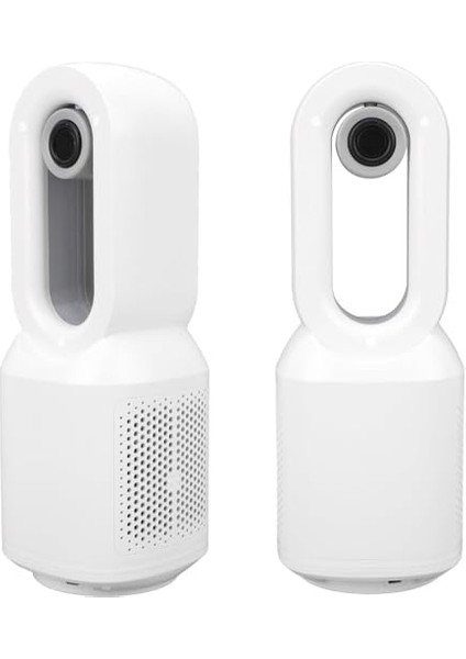 HP-F29 Sessiz Pervanesiz 106 Derece Döner USB Şarjlı Masaüstü Fan – Hoparlör Gece Lambası 3&apos;ü 1 Arada Akıllı Tasarım 33 cm modelleri