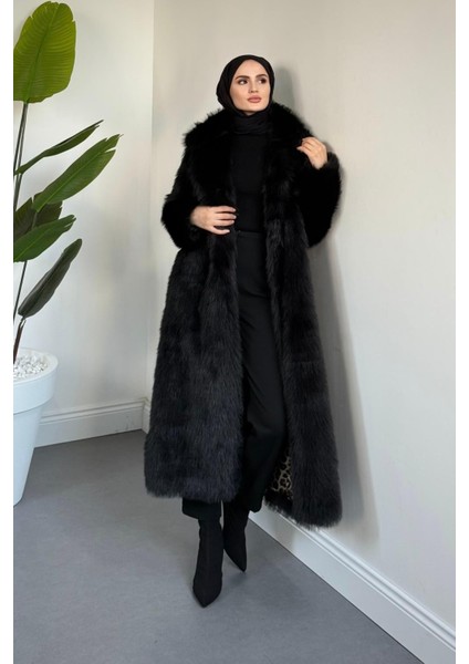 Bahr Içi Astarlı Kürk Siyah