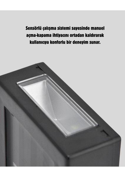 Techmrt Solar Güçlü 6 LED Dış Me Lambası – Otomatik Aç/kapa Işık Sensörlü Aydınlatma fırsatları