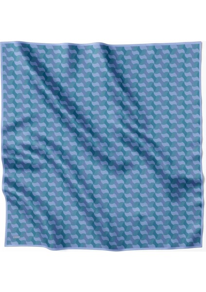 Geometrik Desen Ipek Twill Eşarp 4211D01 33 fırsatları