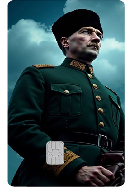 Kart Kaplama Sticter Etiket 6 Adet Atatürk 60002 fiyatları