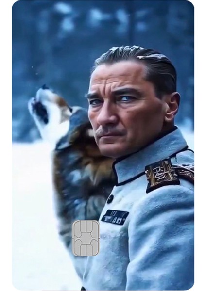 Kart Kaplama Sticter Etiket 6 Adet Atatürk 60002 modelleri