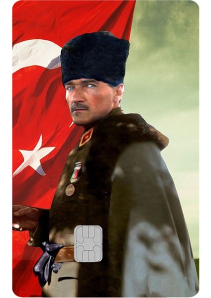 Kart Kaplama Sticter Etiket 6 Adet Atatürk 60002 indirimleri