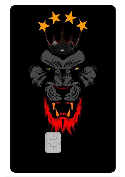 Kart Kaplama Sticter Etiket 6 Adet 60006 Galatasaray