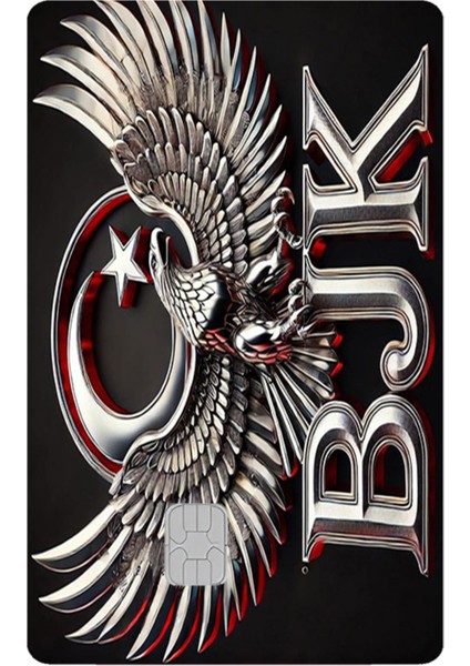 Kart Kaplama Sticker Banka Kredi Kartı Kaplama Stickeri KK1402