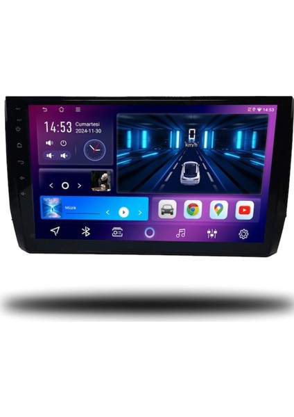 Maitec M-T-C 464 QLED Serisi Skoda Kodiaq 2017 2019 4+64GB Multimedya Teyp