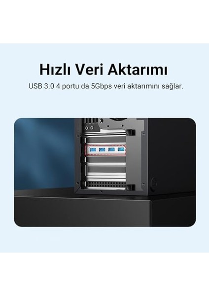 Pcı-E 4 Portlu USB 3.0 Hub Çoklayıcı Kart fiyatları