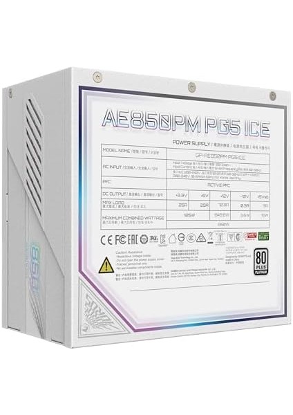 Psu Modüler 850W 80+Platınıum -AE850PM Pg5 Ice 120MM Fan fiyatları