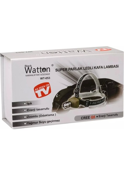 Süper Zoomlu Kafa Lambası WT-053 - Lisinya modelleri