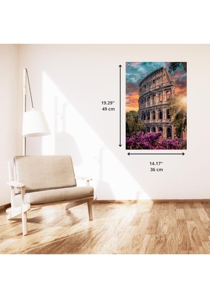 35145 -Flavian Amfitiyatre, 500 Parça Yapboz Yetişkinler ve Çocuklar Için, 14 Yaşında, Tüm Aile Için Beceri Oyunu, Çok Renkli fiyatları