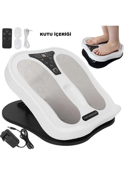 Ayak & Bacak Masaj Cihazı – Elektrikli Akupunktur Terapisi, Uzaktan Kumandalı Rahatlama Deneyimi fiyatları