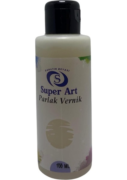 Su Bazlı Vernik Parlak 100 ml