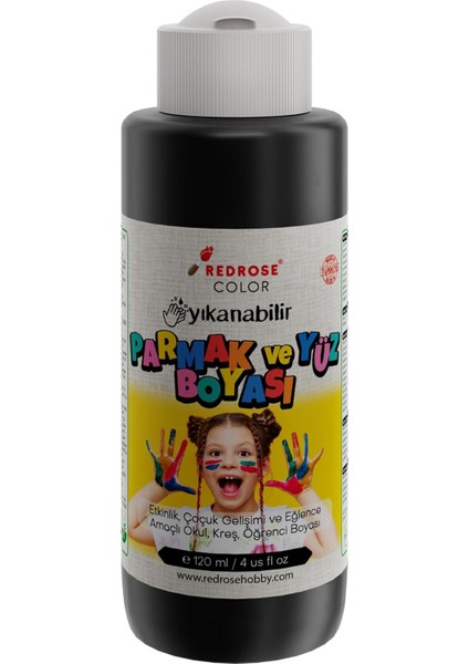 Rose Siyah Parmak 120 ml