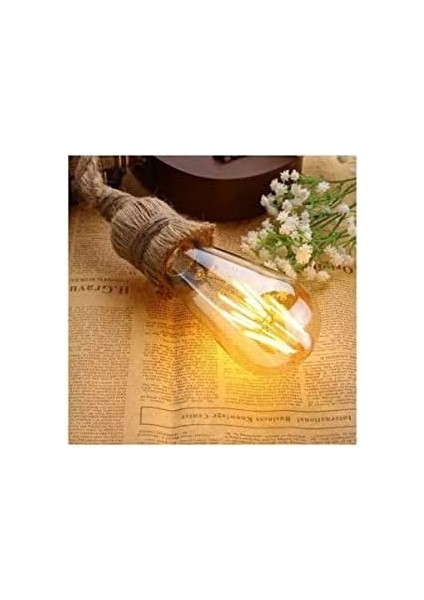 8W LED Ampul ST64 E27 modelleri