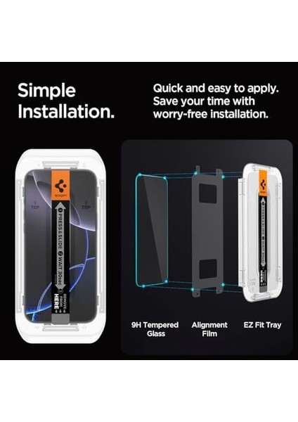 16 Pro Max Hayalet Cam Ekran Kurulum Glas.tr Ez Fit Privacy Hd (2 Adet) - AGL07908 modelleri