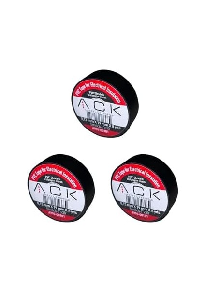 Adet Ack Siyah Izole 0.13X19MMX8YDS fiyatları