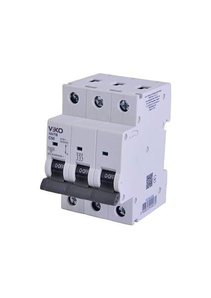 10VTB-3C50 Otomatik Sigorta 10KA C Tipi 3 Kutup 50A fiyatları