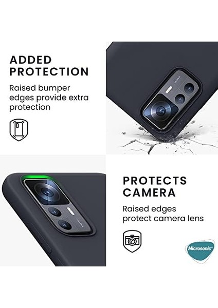 Silicone Mi 12T Pro Için Kılıf Siyah [mi 12T Pro ile Uyumlu Kılıf - Siyah] fiyatları