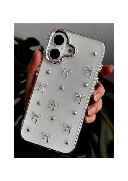 Go Aksesuar 16 Uyumlu 3D Mini Fiyonk Tasarımlı Oyuncaklı Silikon Kılıf - Minifiyonk modelleri