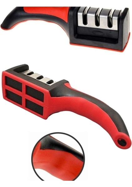 Bıçak Bileme Profesyonel Bıçak Bileyleyici Elmas Seramik 3 Aşamalı modelleri