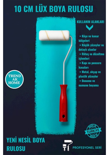 2’li Set 10 cm Rulo ve Boya Tavası fiyatları