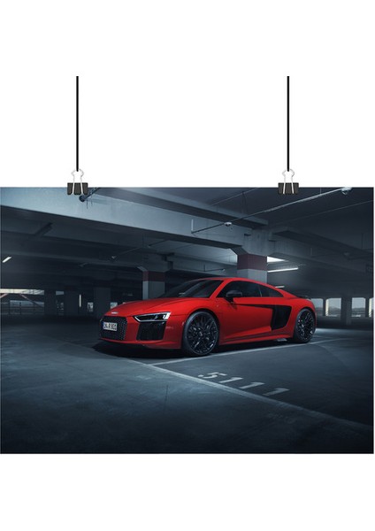 Audi Poster1 - Retro Duvar Dekoru