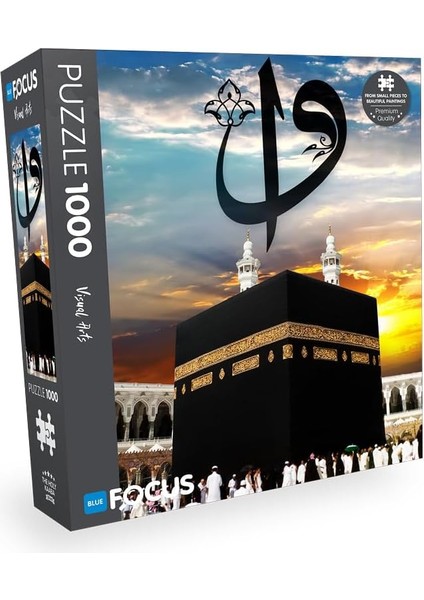 Focus 1000 Parça Puzzle - The Holy Kaaba (Kutsal Kabe)