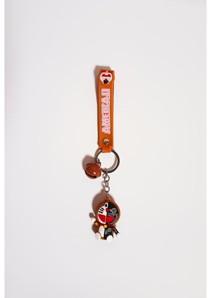 Anahtarlık Beyaz Siyah Surat