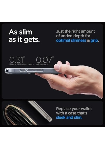 15 Pro Max ile Uyumlu Kılıf Crystal Slot Crystal Clear - ACS06587 fiyatları