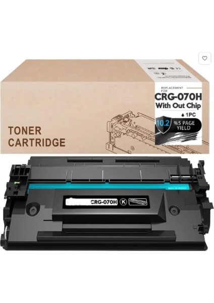 Uyumlu CRG-070H Muadil Toneri.- Çipsiz/ LBP243DW / LBP246DW / MF461DW / MF463DW