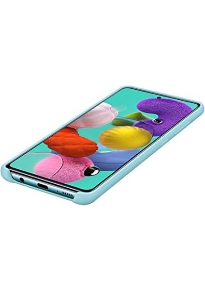 EF-PA515TLEGWW Galaxy A51 Silikon Cep Telefonu Kılıfı, Mavi fiyatları