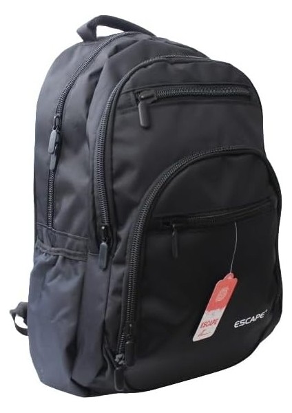 Sırt Çantası Laptop Bölmeli Spor Gezi Kumaş Çanta 5 Fermuar Bölmeli Günlük Kullanım 50X35X18