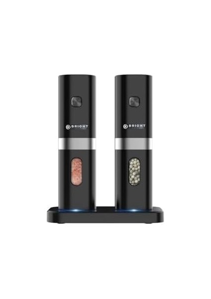 Elegance BE-2220 2&apos;li Pilli LED Işıklı Otomatik Tuz ve Karabiber Öğütücü Değirmeni fiyatları